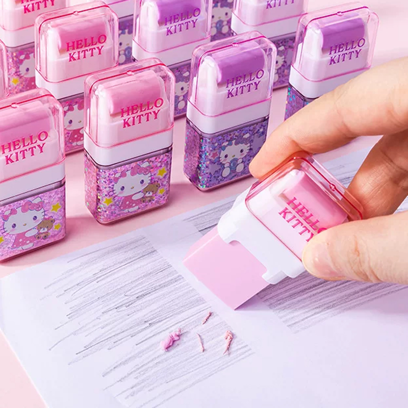 Iigen - Gôm Kèm Đầu Lăn Hello Kitty 8557 (Giao mẫu ngẫu nhiên)