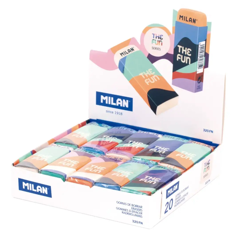 Milan - Gôm Tẩy The Fun CNM320FN (Giao mẫu ngẫu nhiên)