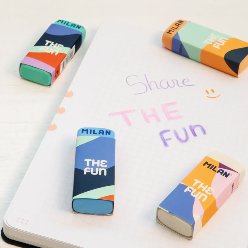 Milan - Gôm Tẩy The Fun CNM320FN (Giao mẫu ngẫu nhiên)