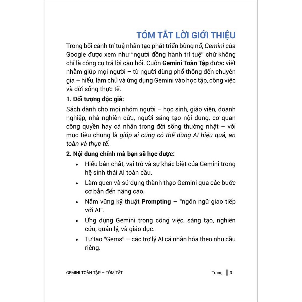 Google Gemini Toàn Tập