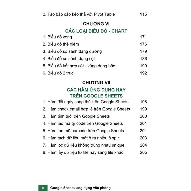 Google Sheet Ứng Dụng Văn Phòng - Tạo Báo Cáo Tự Động Và Trực Quan Dữ Liệu