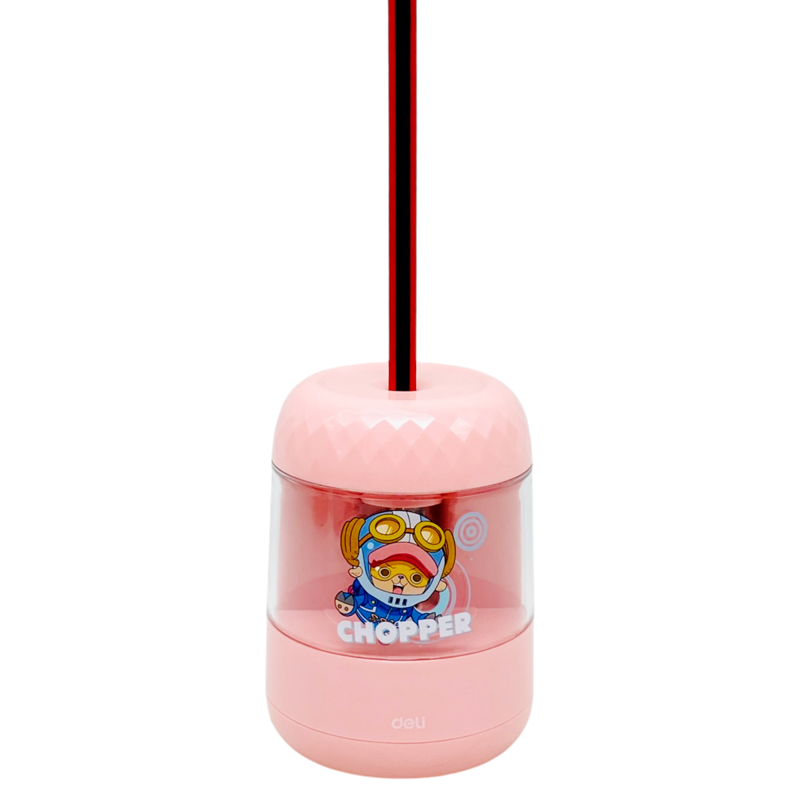 Deli - Gọt Bút Chì Điện Màu Đỏ EH519