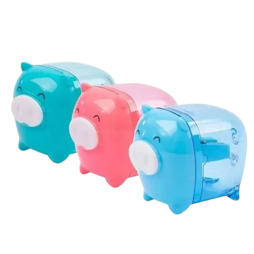 Chuốt Chì Mini - Hình Con Heo E0557 Deli (1/12/480) (0639-Deli) - Giao Mẫu Ngẫu Nhiên