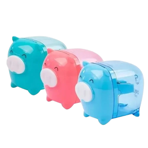 Chuốt Chì Mini - Hình Con Heo E0557 Deli (1/12/480) (0639-Deli) - Giao Mẫu Ngẫu Nhiên