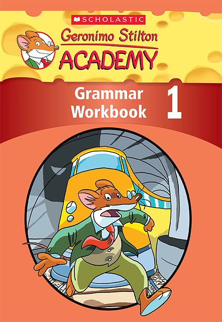 Geronimo Stilton Academy: Grammar Pawbook 1 (Get A Free Geronimo Stilton Badge - Limited)