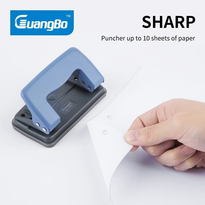 Guangbo - Bấm Đục 2 Lỗ DKJ7701 10 Tờ