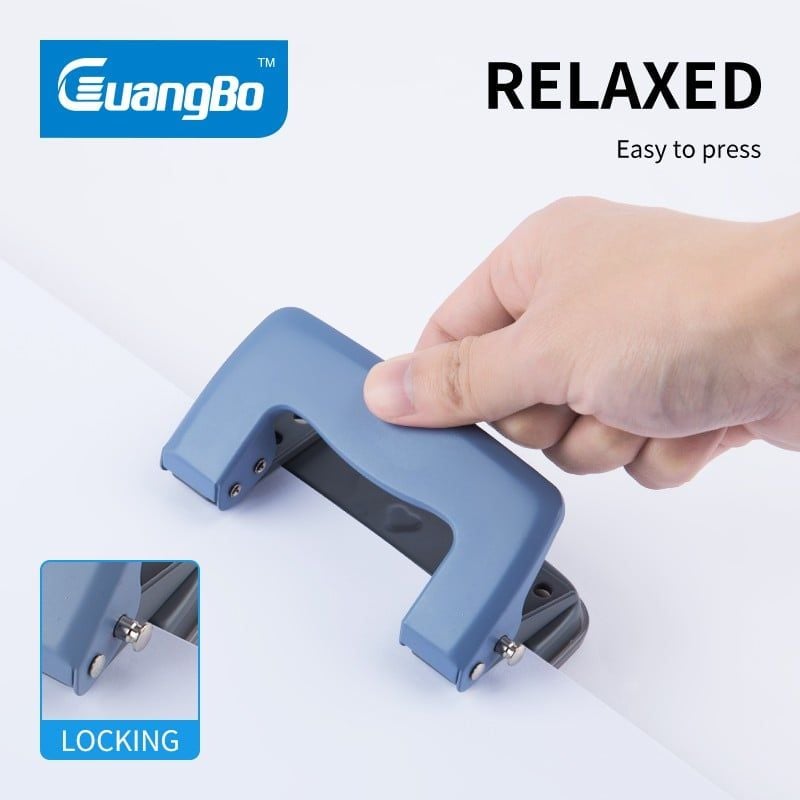 Guangbo - Bấm Đục 2 Lỗ DKJ7701 10 Tờ