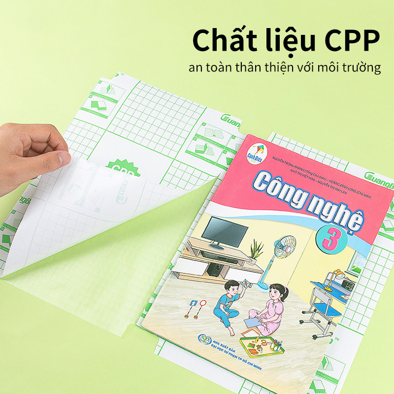 Guangbo - Bao Decal Bằng PP 190x265mm (10 Tờ/Xấp)