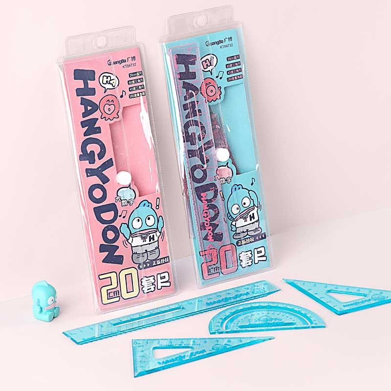 Sanrio-Guangbo - Bộ Thước Hy Gubkt84732 - 4 Chi Tiết 20Cm