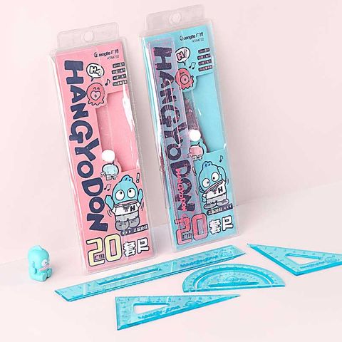 Sanrio-Guangbo - Bộ Thước Hy Gubkt84732 - 4 Chi Tiết 20Cm