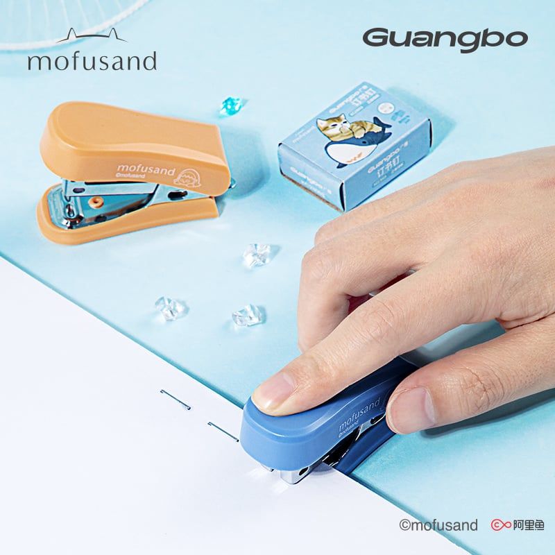 Guangbo - Moufusand - Bộ Dập Ghim Kèm Kim Bấm GUBKC23003 24/6 MF
