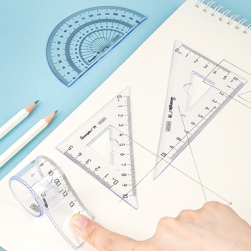 Guangbo - Thước Bộ Dẻo 4 Chi Tiết