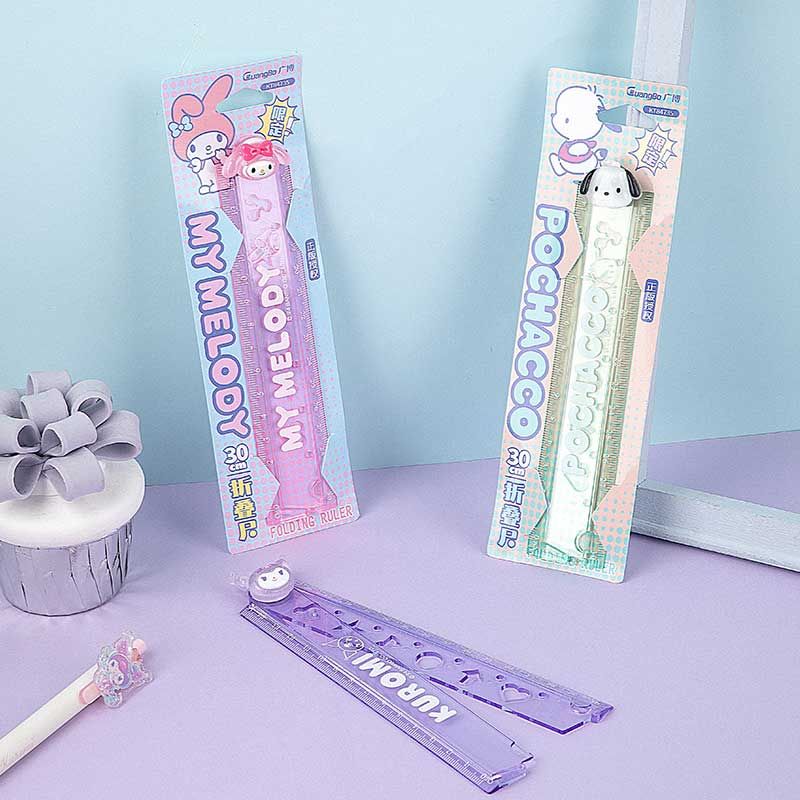 Sanrio-Guangbo - Thước Kẻ Gập Sr Gubkt84735 - 30Cm