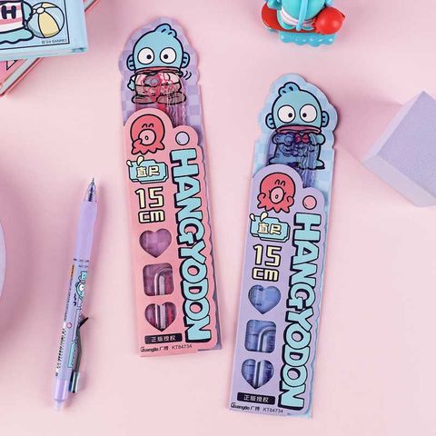 Sanrio-Guangbo - Thước Kẻ Hy Gubkt84734 - 15 Cm Kèm Dấu Trang