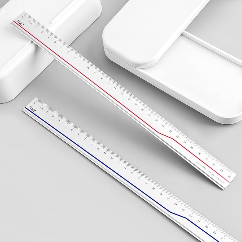 Guangbo - Thước Nhôm Fizz 20-30cm