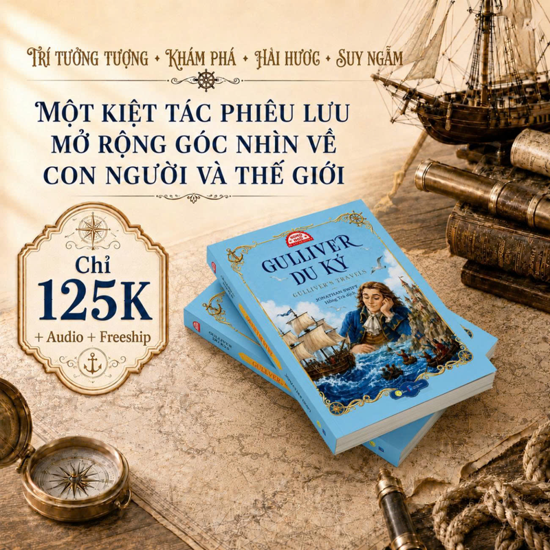 Gulliver Du Ký - Gulliver's Travels (Song Ngữ)