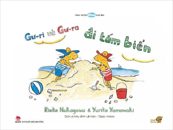 Tranh Truyện Ehon Nhật Bản - Gư-ri Và Gư-ra Đi Tắm Biển