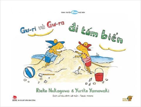Tranh Truyện Ehon Nhật Bản - Gư-ri Và Gư-ra Đi Tắm Biển