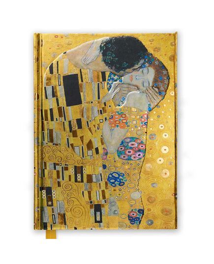 Gustav Klimt: The Kiss (Foiled Slimline Journal) - Notebook