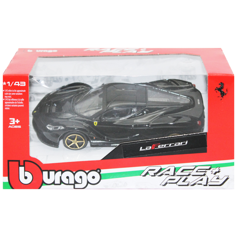 Maisto Mô Hình 1:43 Xe Ferrari R & P-Laferrari Đen 31137bla/18-36100