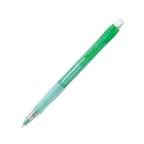 Bút Chì Bấm Super Grip Neon (Thân Xanh Lá) Bình Tây