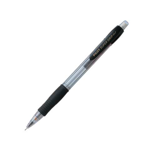 Bút Chì Bấm Super Grip (Thân Đen) H-187-SL-B