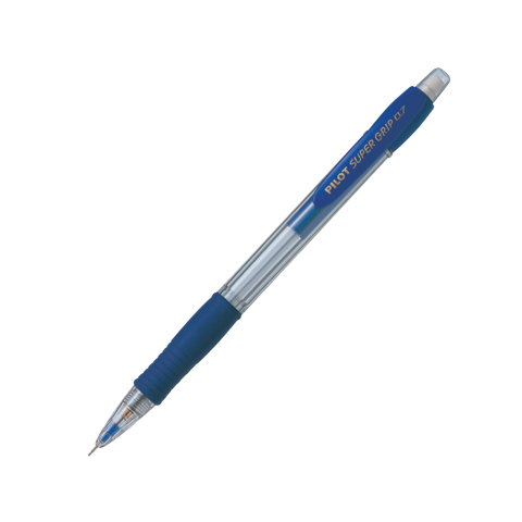 Bút chì bấm Super Grip (Thân xanh) H-187-SL-L