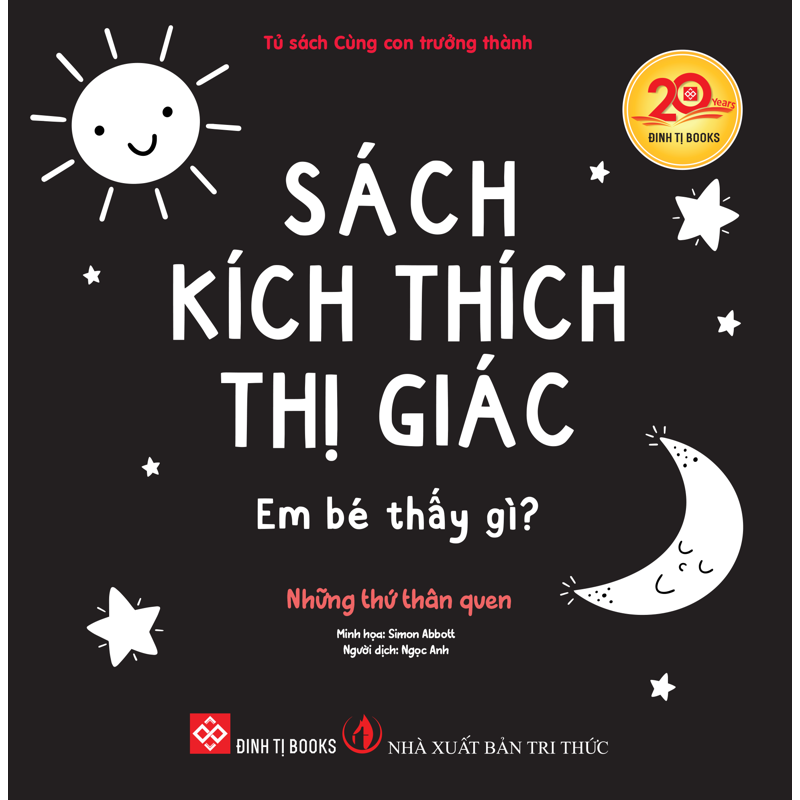 Sách Kích Thích Thị Giác - Em Bé Thấy Gì? - Những Thứ Thân Quen