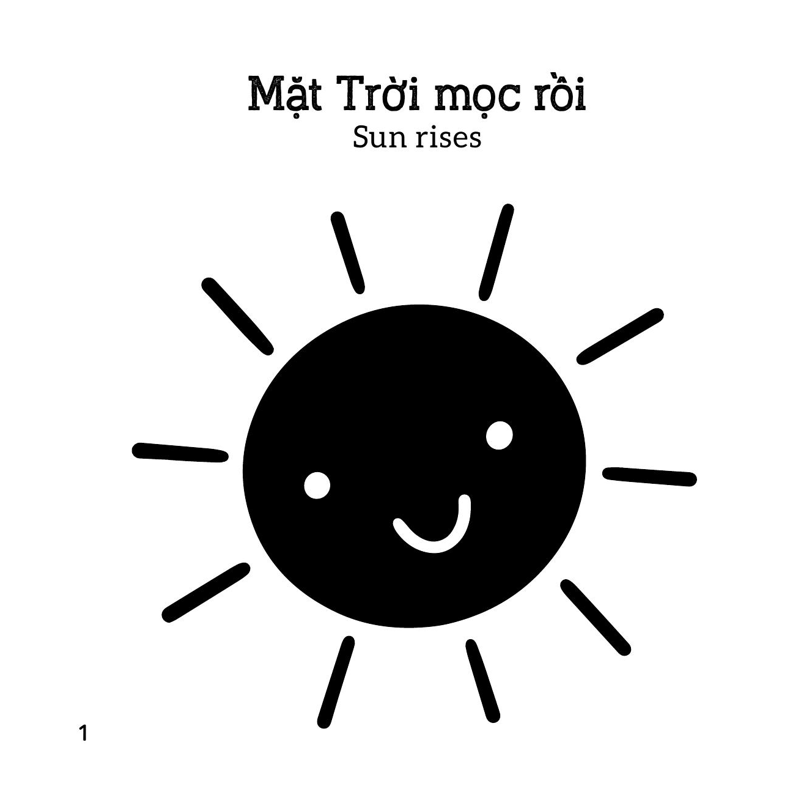 Sách Kích Thích Thị Giác - Em Bé Thấy Gì? - Những Thứ Thân Quen