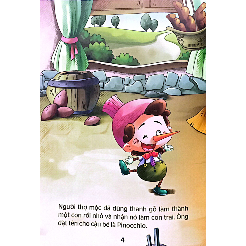 Truyện Cổ Tích Kinh Điển Thế Giới Hay Nhất - Pinocchio Chú Bé Người Gỗ