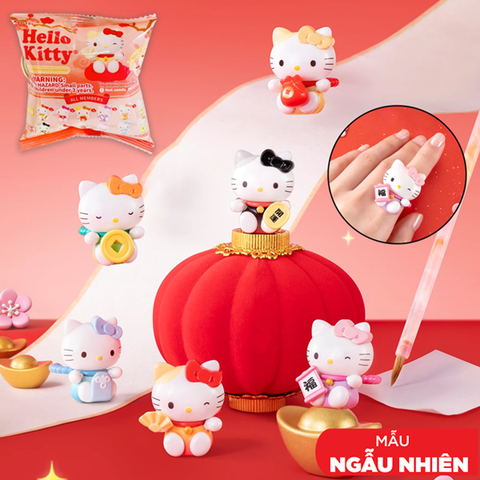 Moetch - Mô Hình Trang Trí - Hello Kitty - Lucky Meow Meow Series MB37