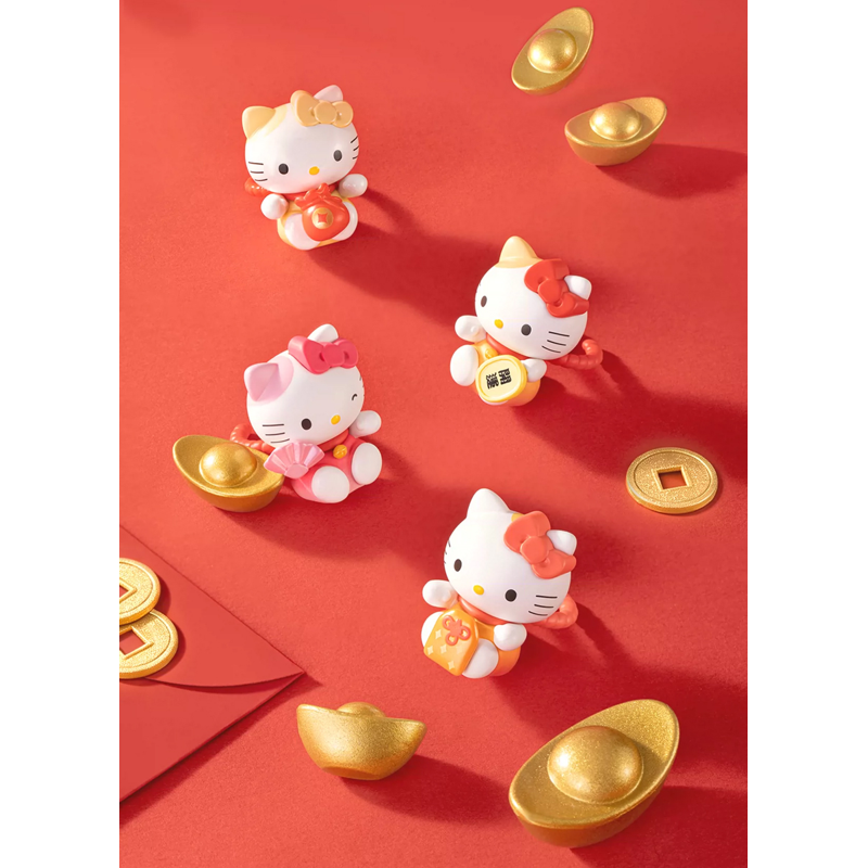 Moetch - Mô Hình Trang Trí - Hello Kitty - Lucky Meow Meow Series MB37