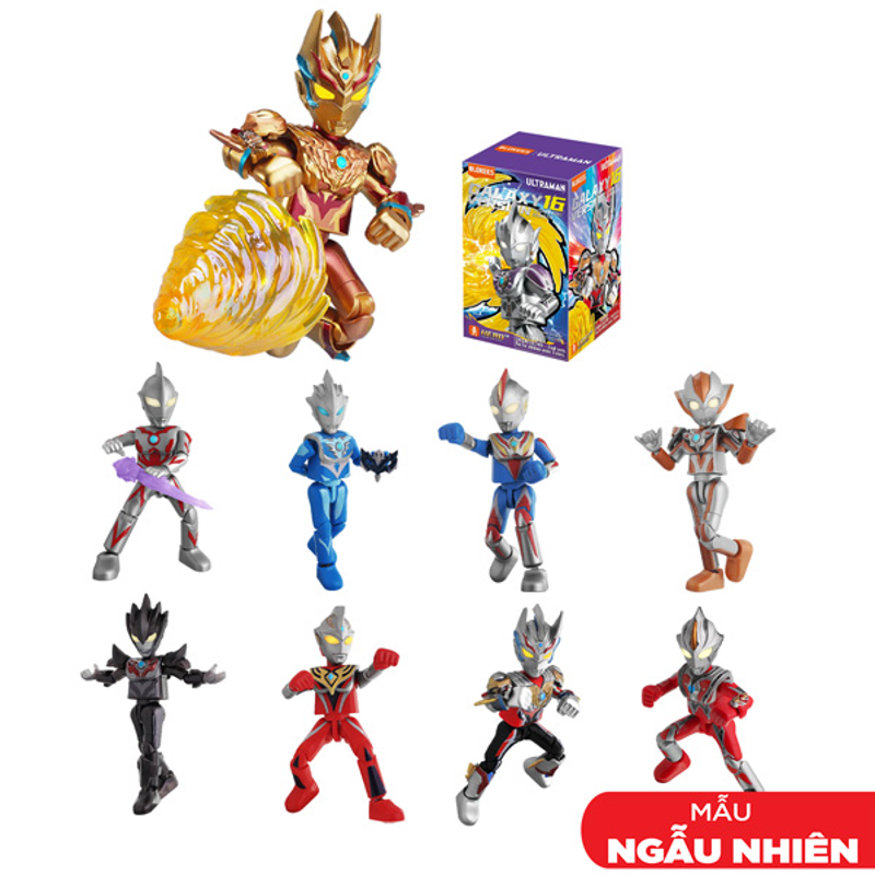 Blokees Mô Hình Ultraman - Ultraman Defender 01-Hero's Journey EU24 (Giao Mẫu Ngẫu Nhiên)