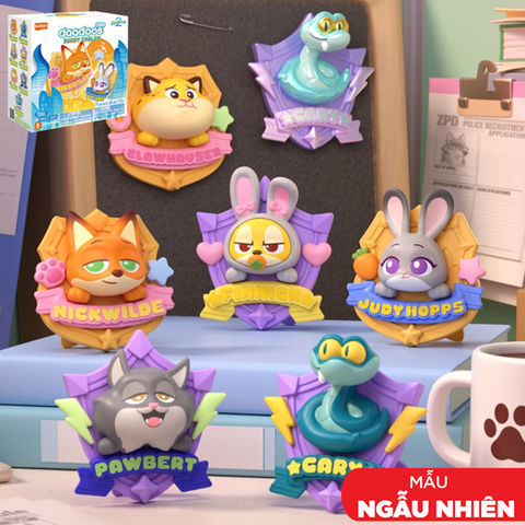 Blokees Mô Hình Zootopia - Daadoos - Mate Series 01 Buddy Emblem EZ50 (Giao Mẫu Ngẫu Nhiên)