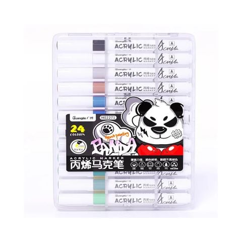 Guangbo - Viết Marker Acrylic H02271 24 Màu