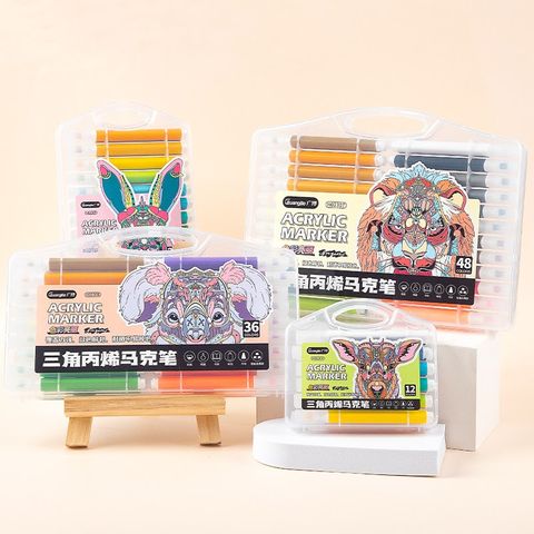 Guangbo - Viết Acrylic Marker 1 Đầu H02306-1 36 Màu