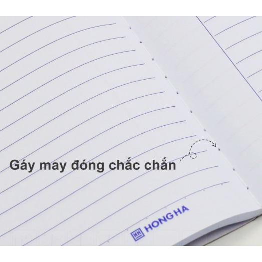 Sổ Bìa Bồi Subject A4 200 Trang-Hồng Hà