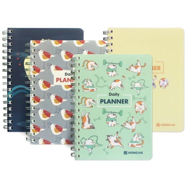 Hồng Hà-Sổ Daily Planner A5, 200tr, Đl 100/76-78 (0065-Hồng Hà)
