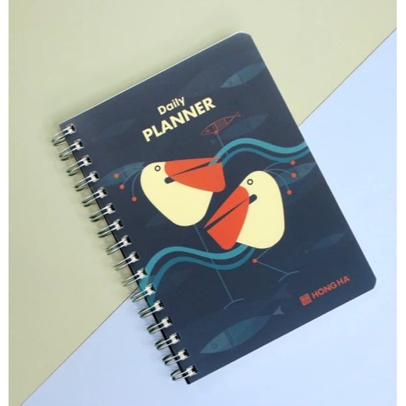 Hồng Hà-Sổ Daily Planner A5, 200tr, Đl 100/76-78 (0065-Hồng Hà)