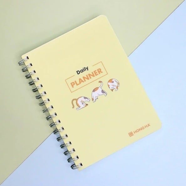 Hồng Hà-Sổ Daily Planner A5, 200tr, Đl 100/76-78 (0065-Hồng Hà)