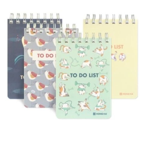 Hồng Hà - Sổ To Do List A6 102mm X148mm, 200tr, Đl 80/76-78 (0065-Hồng Hà)