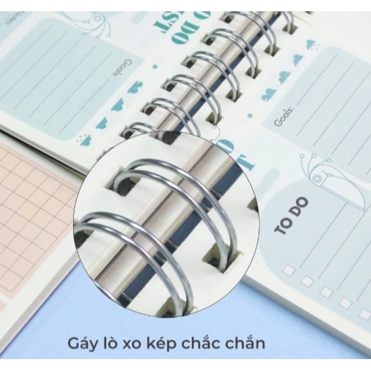 Hồng Hà - Sổ To Do List A6 102mm X148mm, 200tr, Đl 80/76-78 (0065-Hồng Hà)