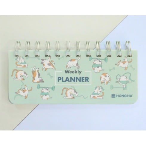 Hồng Hà - Số Weekly Planner 159x65mm, 200tr, Đl 100/76-78 (0065-Hh)