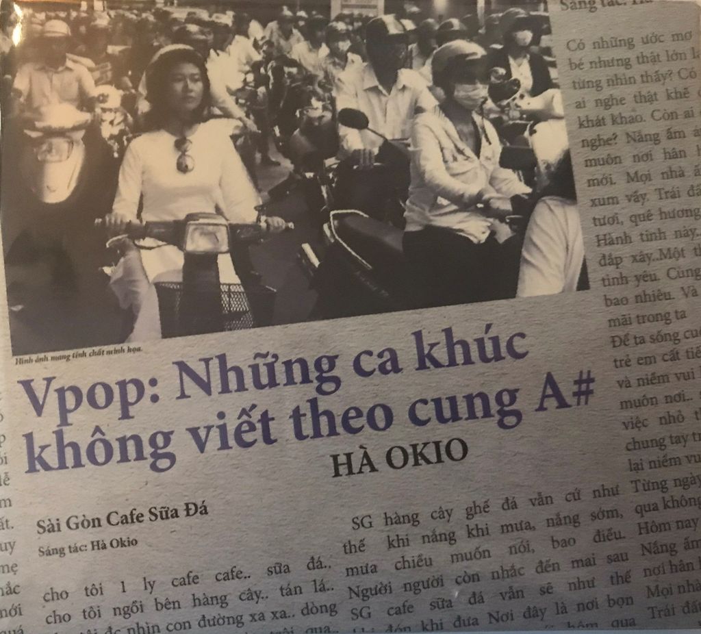 CD DVD Hà Okio - Vpop: Những Ca Khúc Không Viết Theo Cung A#