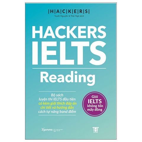 Hackers IELTS Reading (Tái bản năm 2022)