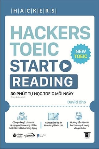Hackers TOEIC Start Reading - 30 Phút Tự Học Toeic Mỗi Ngày (Tái bản năm 2022)