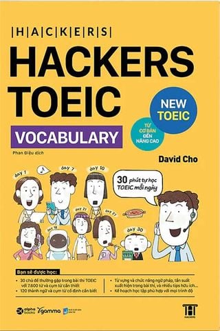 Hackers Toeic Vocabulary (Tái bản năm 2023)