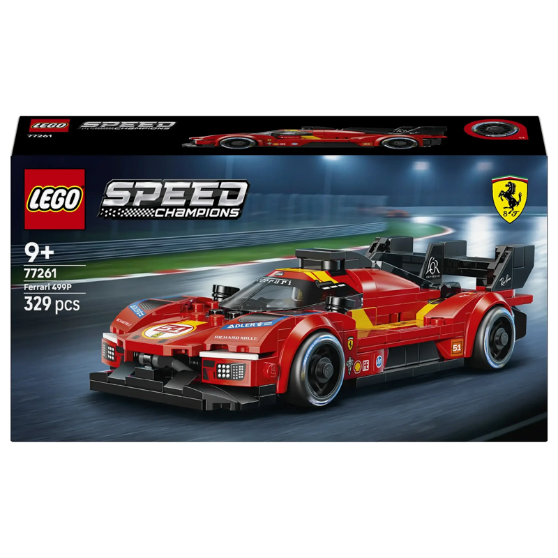 Lego Speed Champions Đồ Chơi Lắp Ráp Siêu Xe Ferrari 499p 77261