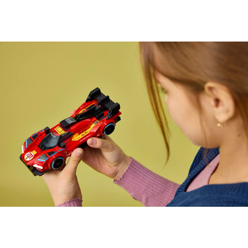 Lego Speed Champions Đồ Chơi Lắp Ráp Siêu Xe Ferrari 499p 77261