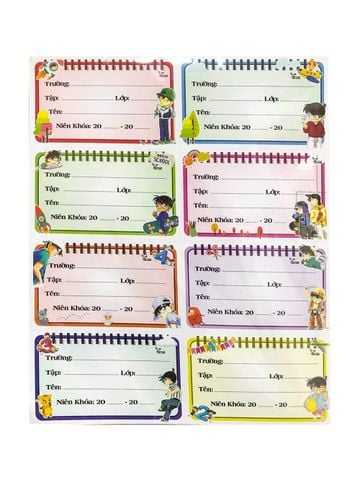 Nhãn Tập 8 Ô Lớn Gia Long